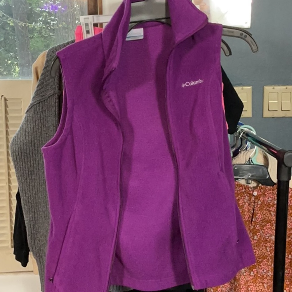 Columbia Purple Vest